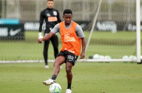 Cazares no ltimo treino antes do jogo contra o Botafogo