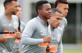 Cazares no ltimo treino antes do jogo contra o Botafogo