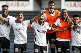 Elenco do Sub-20 durante final do Campeonato Paulista Sub-20