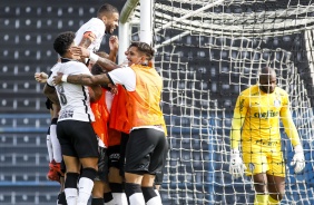 Elenco do Sub-20 durante final do Campeonato Paulista Sub-20