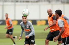 Gabriel Pereira no ltimo treino antes do jogo contra o Botafogo