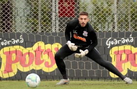 Guilherme no ltimo treino antes do jogo contra o Botafogo