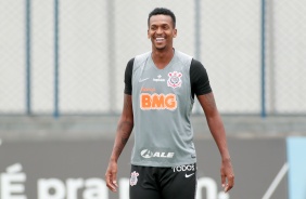 J no ltimo treino antes do jogo contra o Botafogo