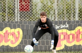 Mateus Donelli no ltimo treino antes do jogo contra o Botafogo