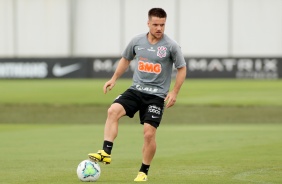 Ramiro no ltimo treino antes do jogo contra o Botafogo