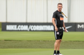 Vagner Mancini no ltimo treino antes do jogo contra o Botafogo