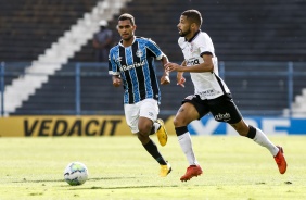 Vitinho durante jogo pelo quartas de final do Brasileiro Sub-20