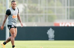 Otero no primeiro treino do Corinthians em 2021