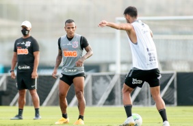 Otero no primeiro treino do Corinthians em 2021