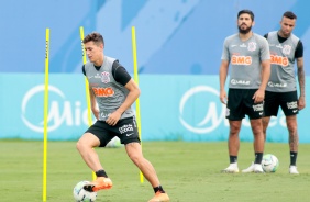 Vital no primeiro treino do Corinthians em 2021