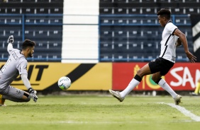 Cau durante  empate com o Atltico-MG pelo Campeonato Brasileiro Sub-20