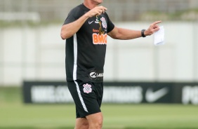 Vagner Mancini durante penltimo treino do Corinthians antes do jogo contra o Fluminense