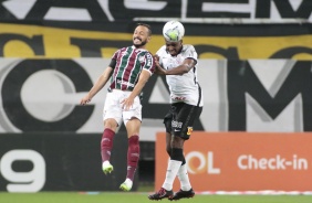 Jemerson em ao no jogo contra o Fluminense