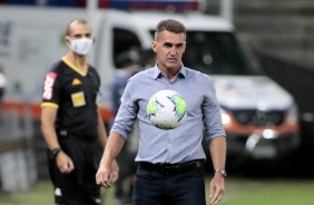 Vagner Mancini durante a vitória do Corinthians contra o Fluminense