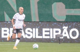 Fbio Santos no duelo contra o Palmeiras, pelo Campeonato Brasileiro