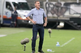 Vagner Mancini durante partida contra o Sport, pelo Brasileirão, na Neo Química Arena
