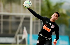 Donelli na atividade desta tera-feira no CT Dr Joaquim Grava