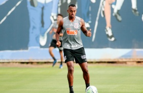 Raul Gustavo na atividade desta tera-feira no CT Dr Joaquim Grava