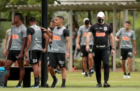 Treino do Corinthians desta tera-feira no CT Joaquim Grava