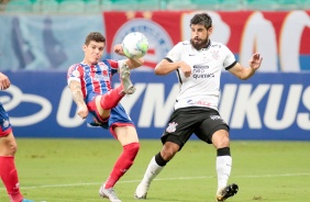 Mndez em ao durante duelo contra o Bahia, pelo Campeonato Brasileiro