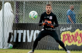 Guilherme no ltimo treino do Corinthians antes do jogo contra o Athletico-PR