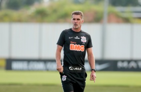 Mancini no ltimo treino do Corinthians antes do jogo contra o Athletico-PR