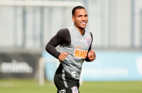 Otero no ltimo treino do Corinthians antes do jogo contra o Athletico-PR