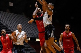 Corinthians x Paulistano pelo 2 turno do NBB 2020/21 no Ginsio Poliesportivo Wlamir Marques