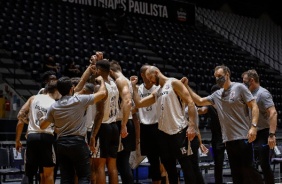 Corinthians x Paulistano pelo 2 turno do NBB 2020/21 no Ginsio Poliesportivo Wlamir Marques