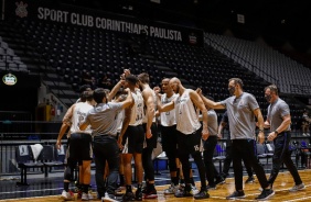 Corinthians x Paulistano pelo 2 turno do NBB 2020/21 no Ginsio Poliesportivo Wlamir Marques