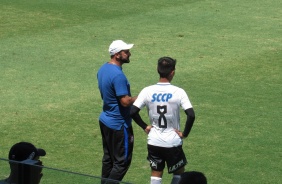 Danilo durante jogo-treino entre os times Sub-20 e Sub-23 do Corinthians, no CT da base