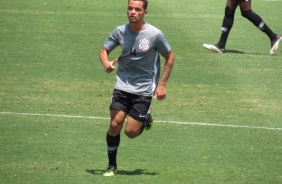 Mailson durante jogo-treino entre os times Sub-20 e Sub-23 do Corinthians