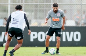 Mndez no primeiro treino depois da derrota para o Santos, pelo Brasileiro 2020