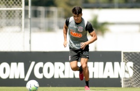 Roni no penúltimo treino antes do duelo contra o Santos, pelo Brasileiro 2020