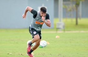 Roni no primeiro treino depois da derrota para o Santos, pelo Brasileiro 2020