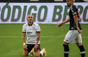 Fbio Santos no jogo diante o Vasco, na Neo Qumica Arena, pelo Campeonato Brasileiro