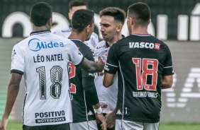 Lo Natel no jogo contra o o Vasco, na Neo Qumica Arena, pelo Brasileiro