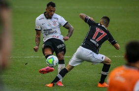 Michel Macedo no jogo contra o Vasco, na Neo Qumica Arena, pelo Brasileiro