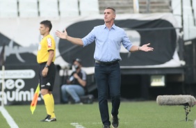 Vagner Mancini no empate entre Corinthians e Vasco, na Neo Qumica Arena, pelo Brasileiro