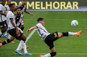 Mateus Vital na partida contra o Vasco, na Neo Qumica Arena, pelo Campeonato Brasileiro