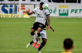 Michel Macedo na partida contra o Vasco, na Neo Qumica Arena, pelo Campeonato Brasileiro