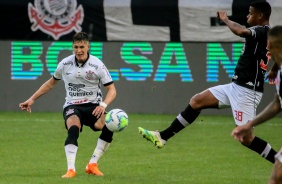 Vital na partida contra o Vasco, na Neo Qumica Arena, pelo Campeonato Brasileiro