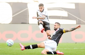 Fagner no jogo contra o Vasco, na Neo Química Arena, pelo Campeonato Brasileiro