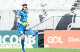 Goleiro Cássio no jogo contra o Vasco, na Neo Química Arena, pelo Campeonato Brasileiro