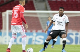 J durante jogo contra o Internacional, pelo Campeonato Brasileiro, no Beira Rio