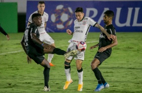 Gustavo Silva no jogo entre Corinthians e Red Bull Bragantino, pela estreia do Paulisto 2021