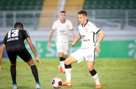 Mateus Vital no embate entre Corinthians e Red Bul Bragantino, pelo Paulisto