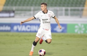 Lucas Piton no jogo entre Corinthians e Red Bul Bragantino, pelo Paulisto