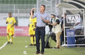 Vagner Mancini no jogo entre Corinthians e Red Bul Bragantino, pelo Paulisto