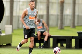 Mailson no treino desta tera-feira no CT Dr. Joaquim Grava